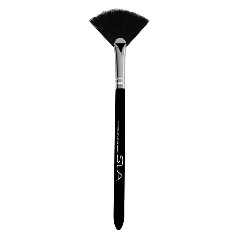 Fan powder brush 25 Synthetic fibers