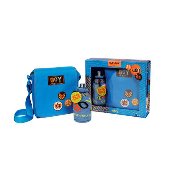 ZESTAW - ZAPACH CLAYEUX BOY I TOREBKA