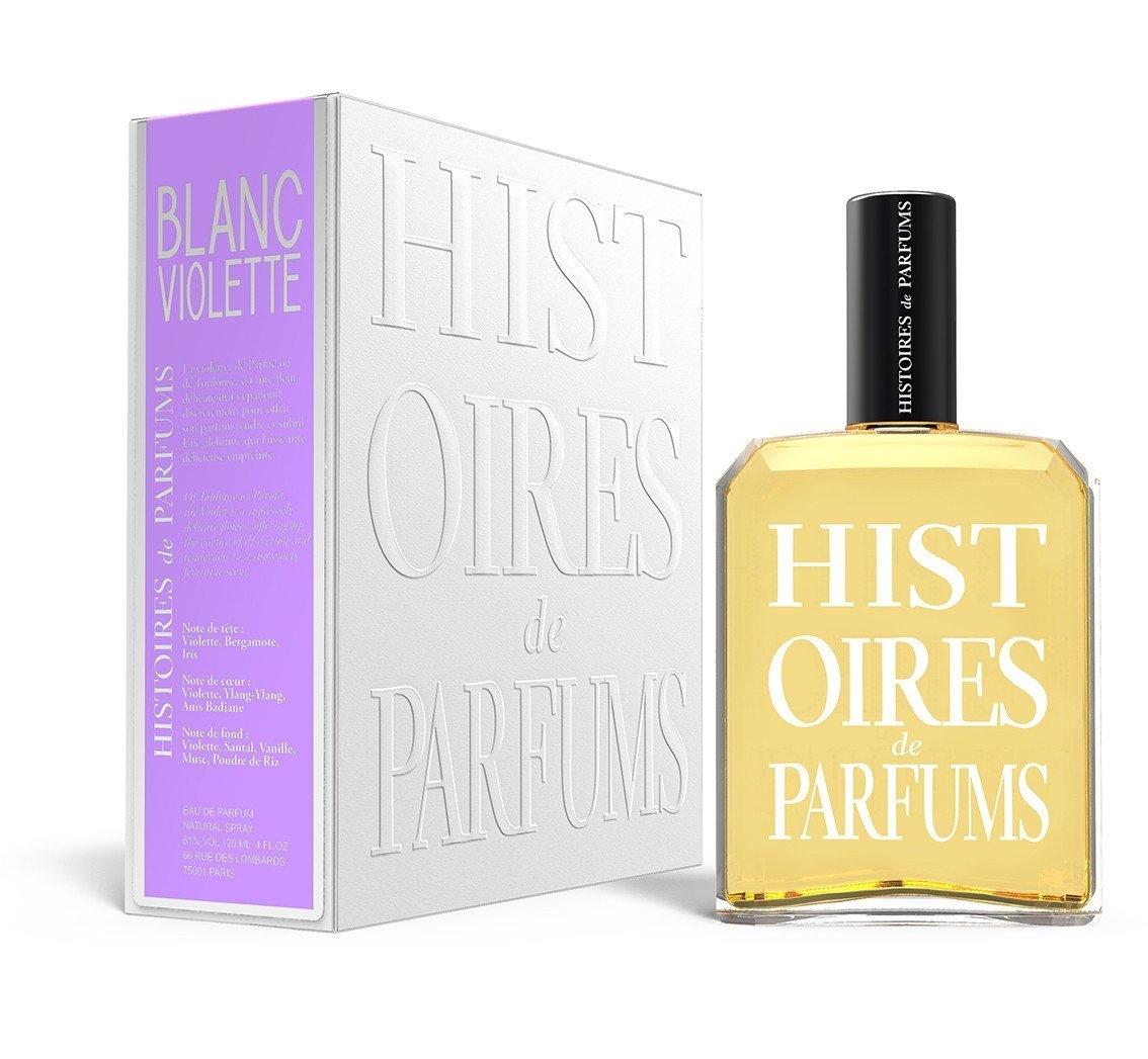 histoires de parfums blanc violette
