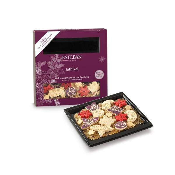 Pachnący ceramiczny zestaw dekoracyjny - Jathikaï