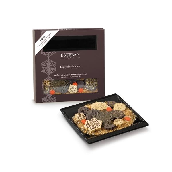 Pachnący ceramiczny zestaw dekoracyjny - Légendes d’Orient