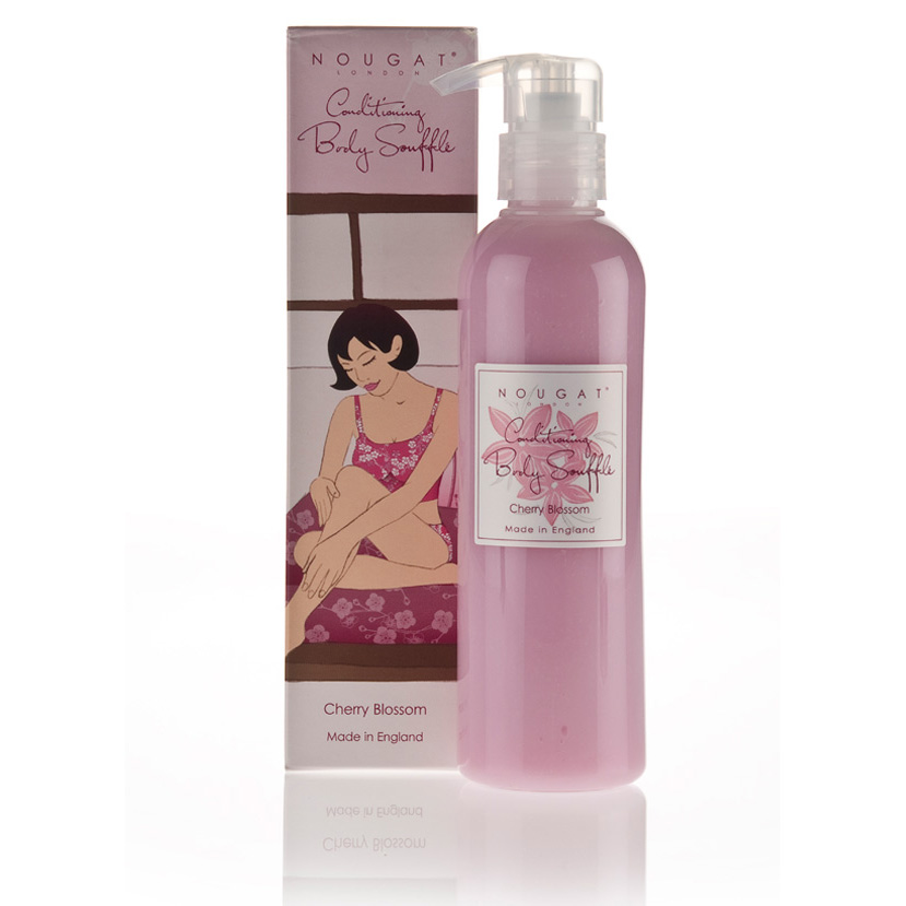 Pielęgnacyjny mus do ciała o aromacie kwiatu wiśni