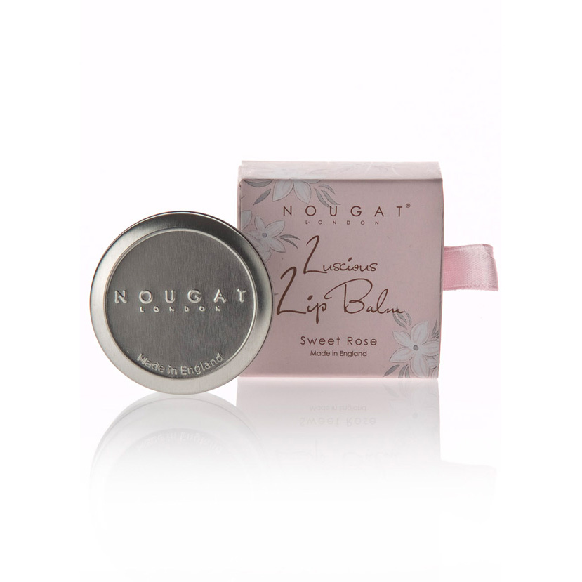 Balsam do ust o aromacie słodkiej róży