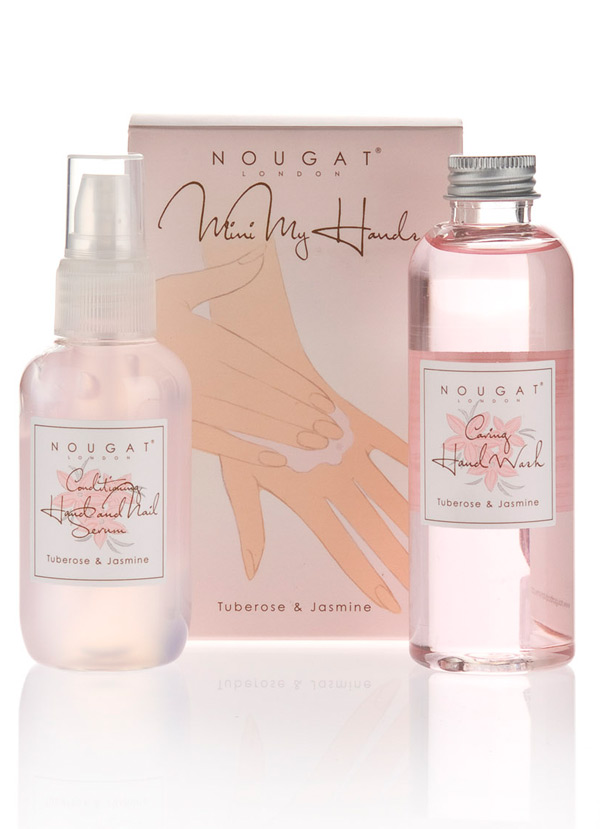 Mini zestaw do pielęgnacji dłoni - kosmetyki o aromacie jaśminu i tuberozy