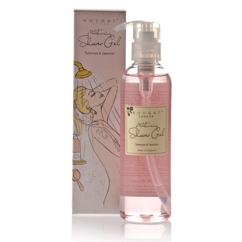 Nawilżający żel pod prysznic o aromacie tuberozy i jaśminu