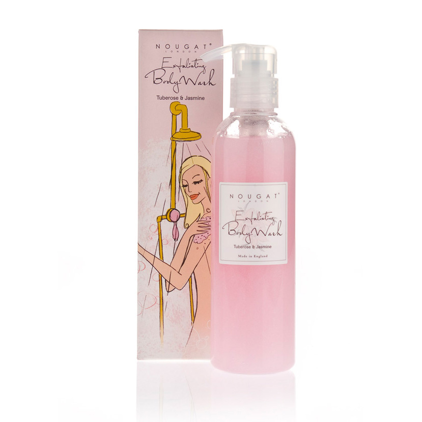 Peeling do mycia ciała o aromacie tuberozy i jaśminu