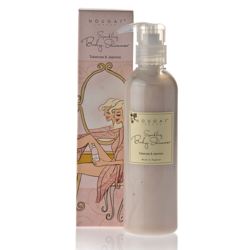 Rozświetlający żel do ciała o aromacie tuberozy i jaśminu