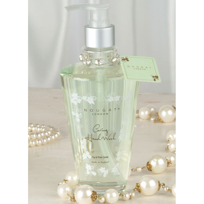 Płyn pielęgnacyjny do mycia dłoni o aromacie figi i różowego cedru