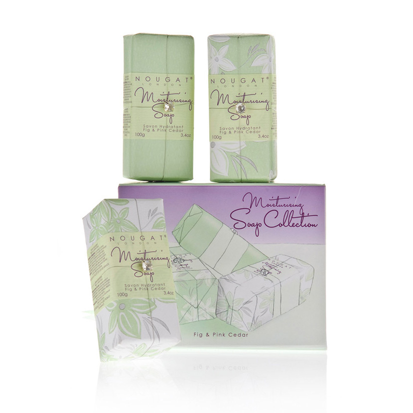  Kolekcja mydeł o aromacie figi i różowego cedru