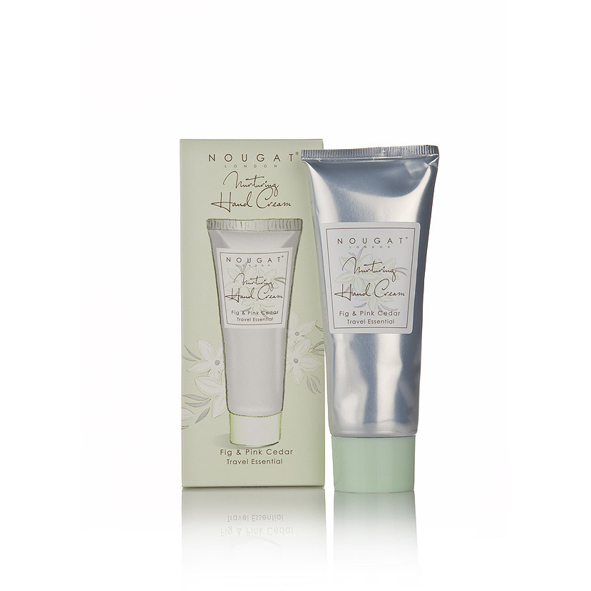 Krem pielęgnacyjny do rąk o aromacie figi i różowego cedu