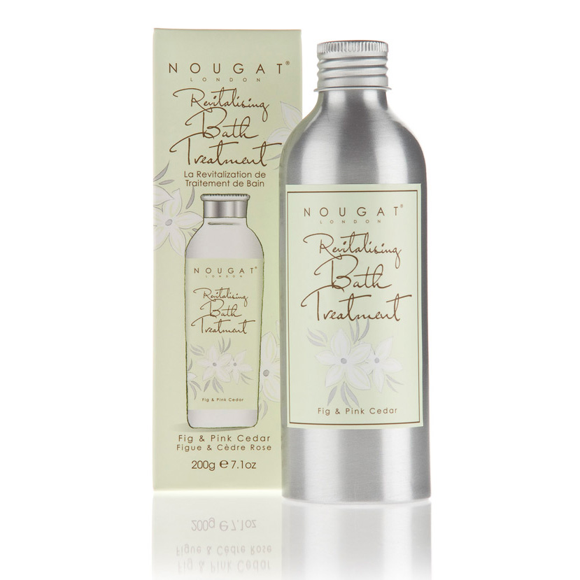 Odżywcza kuracja kąpielowa o aromacie figi i różowego cedru