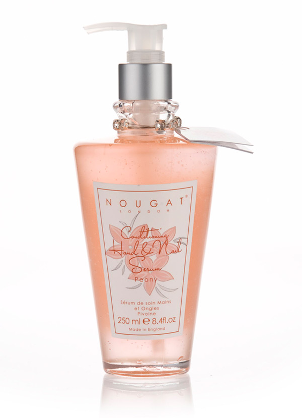 Odżywcze serum do dłoni i paznokci o aromacie piwonii