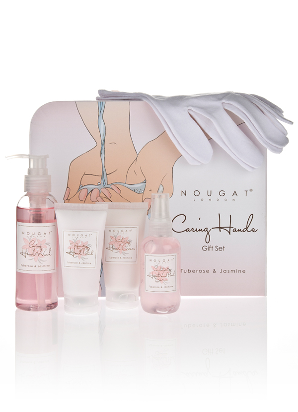 Zestaw podarunkowy CARING HANDS - o aromacie Tuberozy i jaśminu
