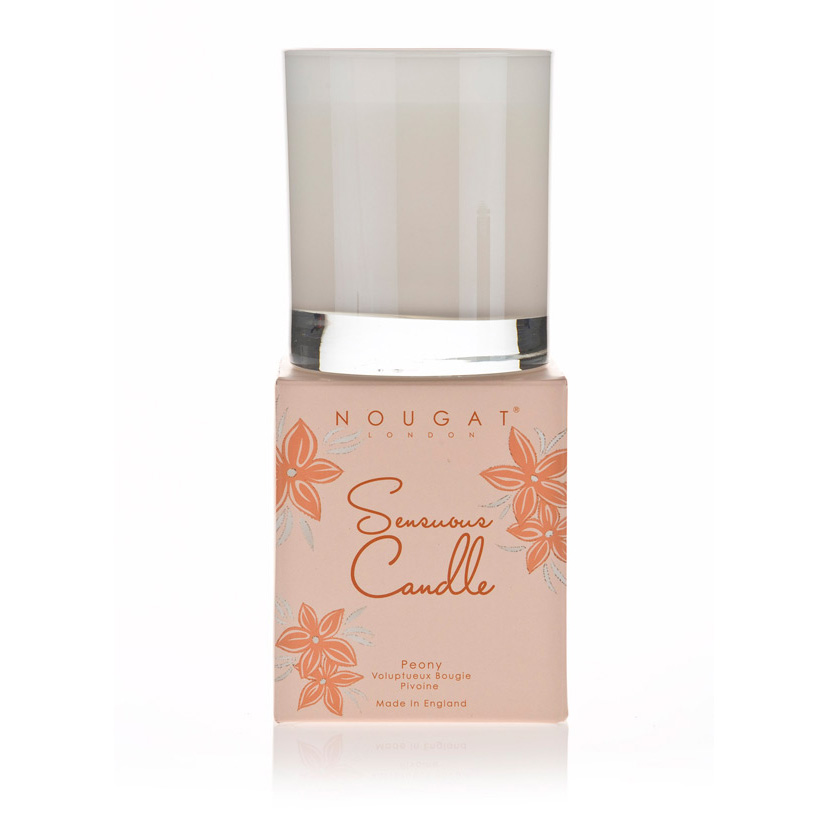 Świeca aromatyzująca o zapachu piwonii